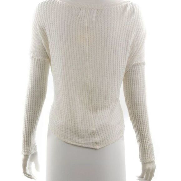 VELVET for CALYPSO ST. BARTH White Knit Top Size XS - Picture 3 of 6